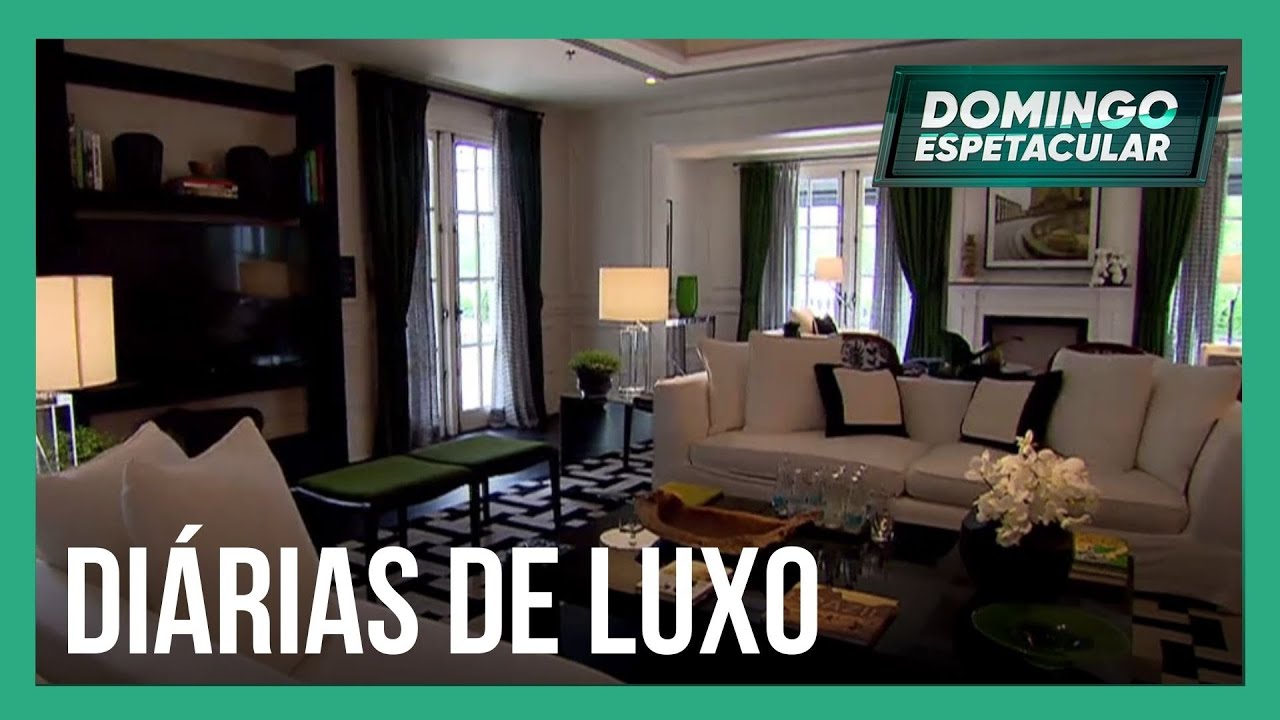 Carolina Ferraz conhece as três suítes de hotel mais caras do Brasil