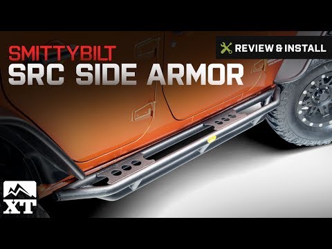 Jeep Wrangler Smittybilt SRC Side Armor (2007-2017 JK) Review & Install