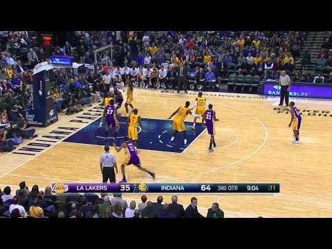 Kobe Bryant Highlights Lakers vs. Pacers 12.15.2014 - 21 Points, 3 Assists