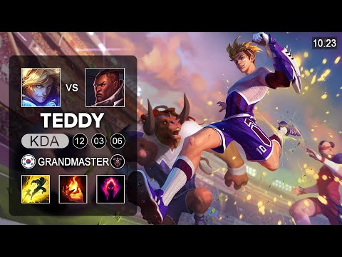 Teddy vs Guamayusi - Ezreal Bot vs Lucian - KR Grandmaster Patch 10.23