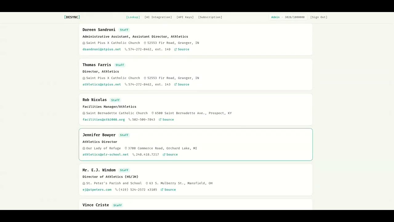 Desync platform walkthrough