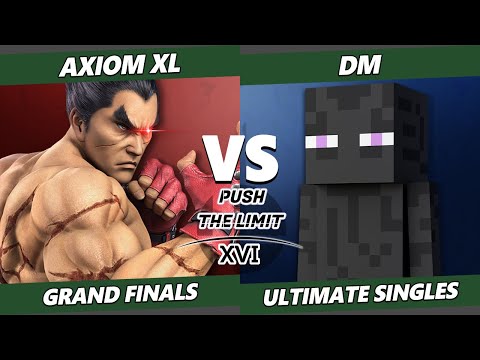 Push the Limit 16 GRAND FINALS - DM (Steve) Vs. Axiom XL (Kazuya) SSBU Ultimate Tournament