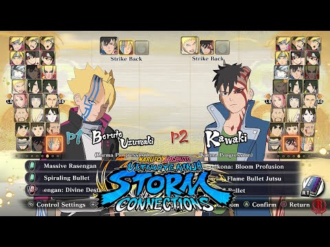 NARUTO X BORUTO STORM CONNECTIONS (XSX) DLC Boruto (Karma) Gameplay & Secret Technique Finish