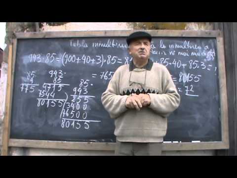 4. Bazele Matematicii: Lectia19 - Tabla Inmultirii pe intelesul tuturor 4/12