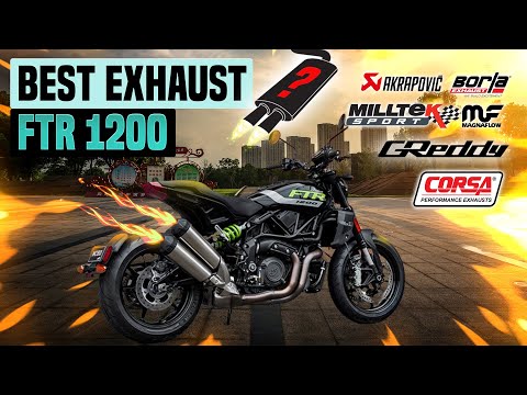 Indian FTR 1200 Exhaust Sound 🔥 Review,Custom,Stock,Flyby,Bassani,S&S,Racefit,Akrapovic,Toce,QD +