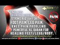 Strong Ruqyah Dua For Foot Pain Leg Pain Relief Knee Pain Joint Pain Pain In The Body Problems