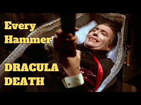 Every Dracula death from Hammer