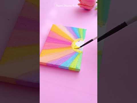 acrylic painting on canvas || Satisfying Art  #painting #creativeart