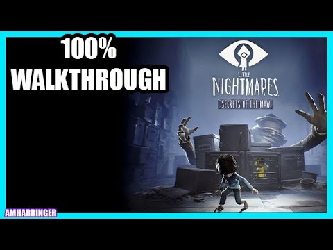 Little Nightmares Secrets of The Maw 100% Full Game All DLC Walkthrough / All Flotsam Locations