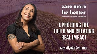 Uphold The Truth And Create Real Impact | Miyoko Schinner @thevegangoodlifewithmiyoko