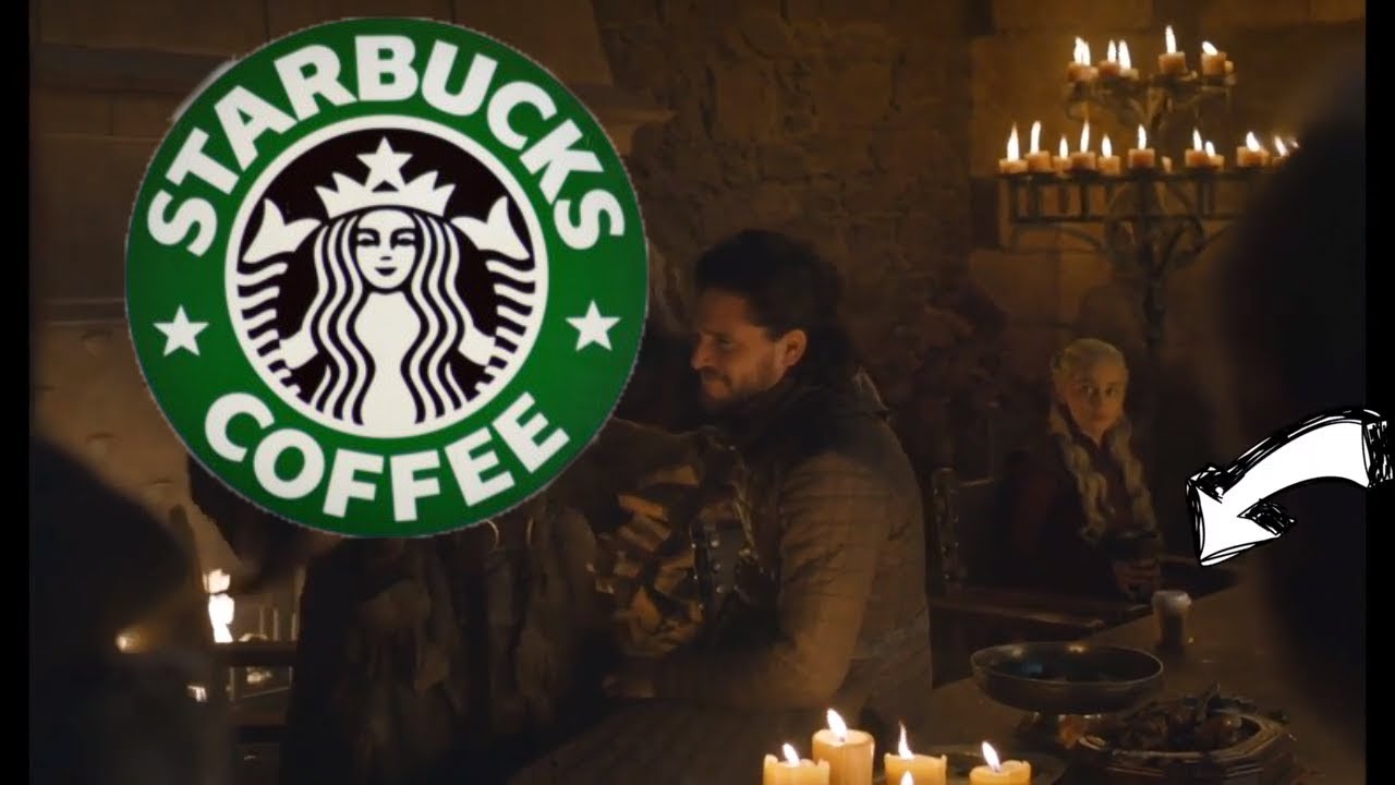 Game of Thrones فصل 8 قسمت 4 | صحنه جام Starbucks Illuminated with 2 stops - YouTube