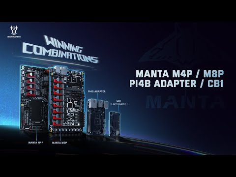 💧 Meet The Winning Combinations to Run Klipper: [Manta board+CB1][Pi4B Adapter + CB1]
