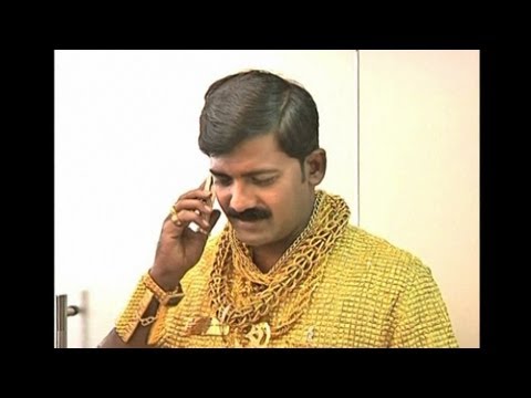 Tailored for Fame: Indian Man Wears $250,000 Shirt Made of Gold