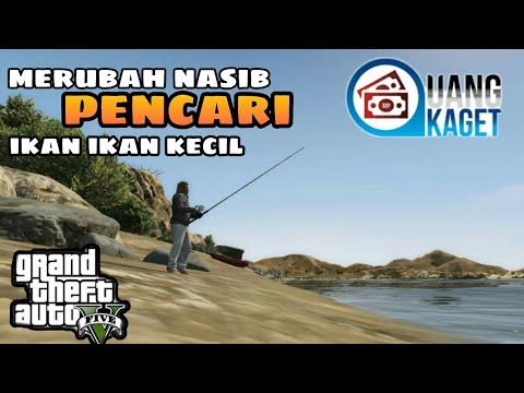 UANG KAGET | PAK JAJA SEORANG PENCARI IKAN IKAN KECIL | GTA V PARODY