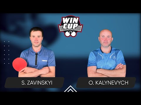 09:00 Serhii Zavinskyi - Oleksandr Kalynevych West 1 WIN CUP 10.08.2024 | Table Tennis WINCUP