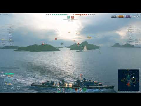 World of Warships- Kiev- Last game with the beast
