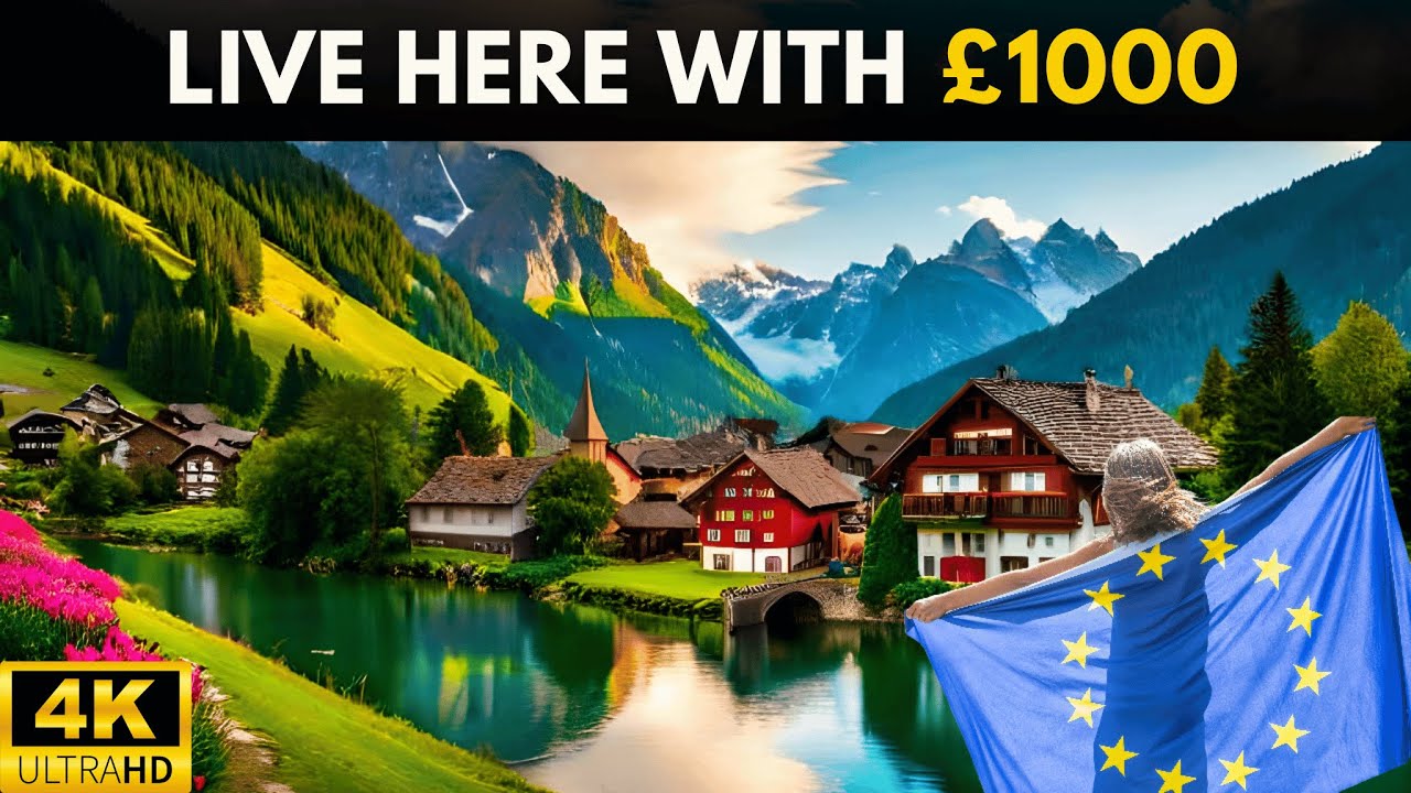 Top 10 CHEAPEST AND SAFEST European Countries To Live Well on £1000/Month