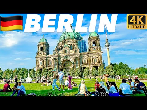 SUMMER WALKING TOUR IN BERLIN GERMANY| AUGUST 2025 | 4K – HDR – 60FPS| JANUARY
