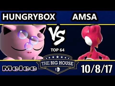 TBH7 SSBM - Liquid` Hungrybox (Jigglypuff) Vs. VGBC | aMSa (Yoshi) Melee Top 64