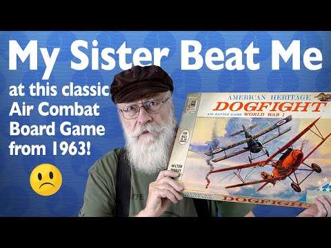 Milton Bradley's classic Dogfight. The board game that my sister always won!