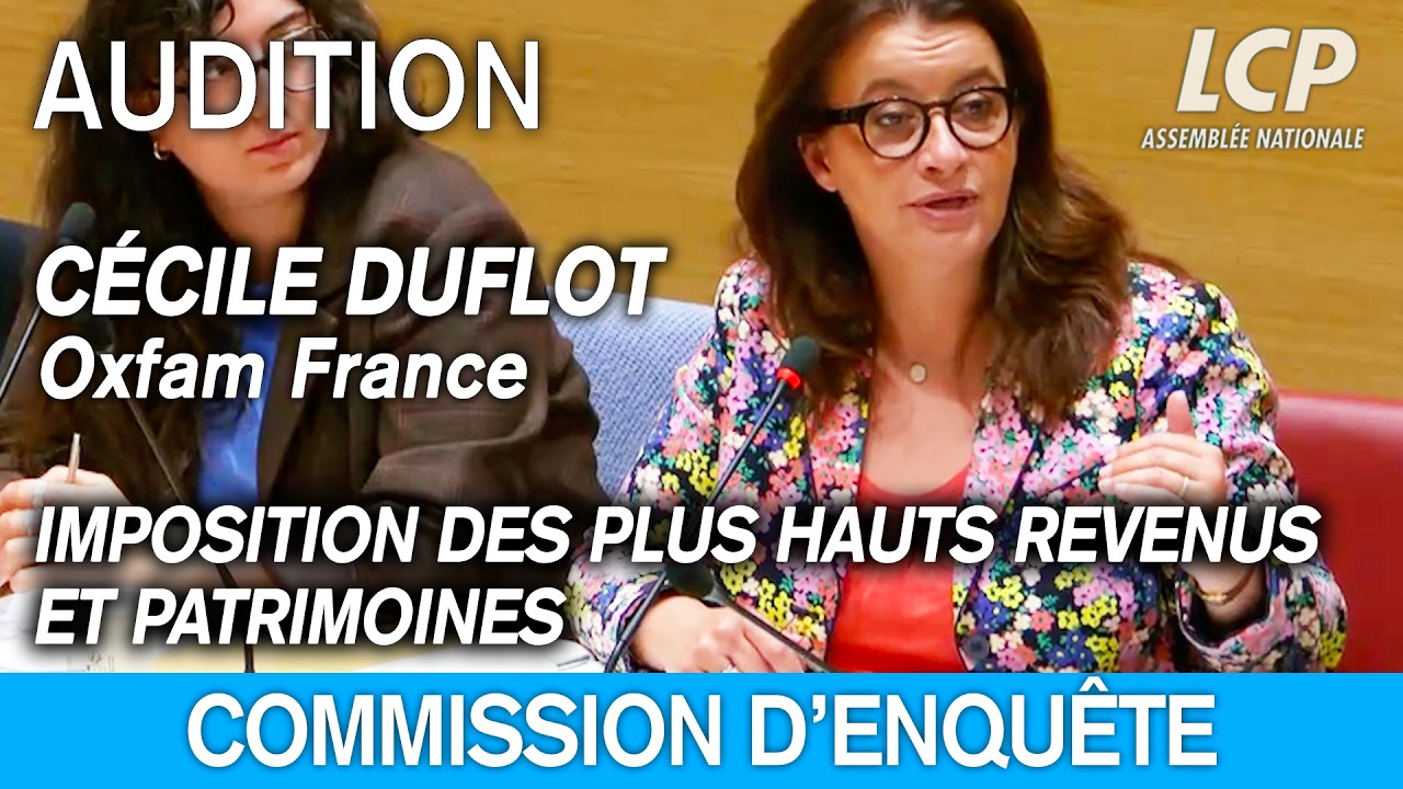 Illustration: Oxfam à l'Assemblée : la France, paradis fiscal des milliardaires