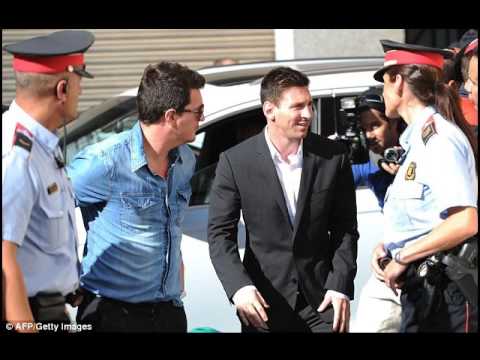 Lionel Messi, accused of defrauding Spanish government