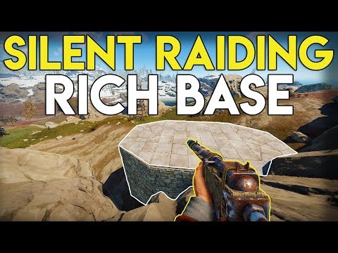 SILENT RAIDING MY RICH NEIGHBOURS! - Rust Survival #43