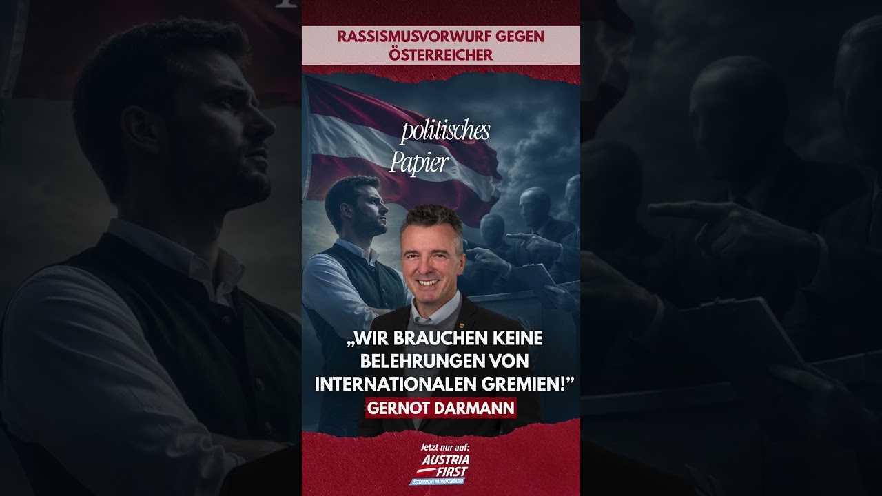 Wir brauchen keine Belehrungen von internationalen Gremien! - Gernot Darmann