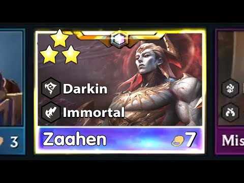 " Zaahen " 7-Cost 3-Star⭐⭐⭐ 1v9! | TFT Set 16