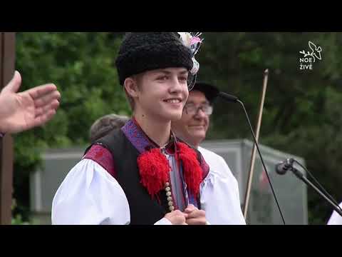 MFF Strážnice 2023 - vystoupení na soutěži verbířů