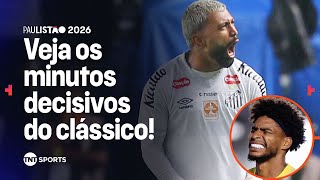 GABIGOL MARCANDO, LANCE POLÊMICO E FALHA DE HUGO SOUZA | ÚLTIMOS 15 MINUTOS | SANTOS 1X1 CORINTHIANS