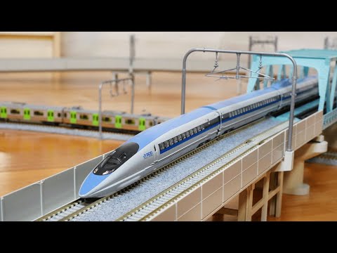 Tomix N Scale 500 Shinkansen Train Unboxing