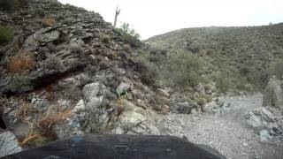 preview picture of video 'Gold Canyon Box Canyon and Telegraph Canyon'