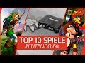 Top 10 NINTENDO 64 Die Erfolgreichsten Spiele Für N64