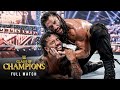 FULL MATCH Roman Reigns Vs Jey Uso Universal Title Match WWE Clash Of Champions 2020