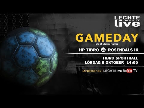 2018-10-06 Div 2 västra Herr HP Tibro - Rosendals IK