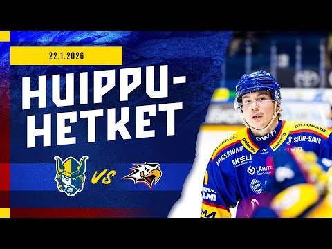 Huippuhetket: Jukurit–Sport 22.1.2026