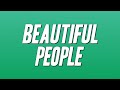 Chris Brown Benny Benassi Beautiful People Lyrics