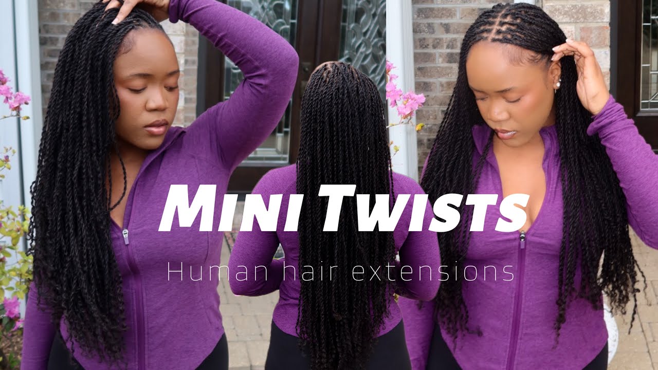 Affordable Amazon Afro Kinkys Bulk Human Hair Extensions | MINI TWIST TUTORIAL | Ft. Maroochin