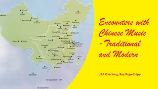 Encounters with Chinese Music - Traditional and Modern by Roy Page-Shipp