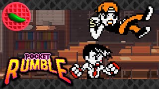 ACCESSIBLE ASS-KICKING! -- Let's Play Pocket Rumble (Local Versus)