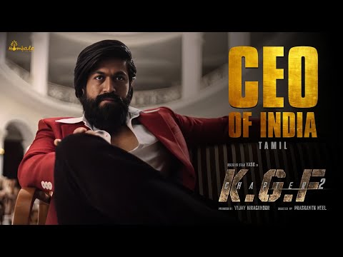 CEO of India Scene (Tamil) - KGF Chapter 2 | Yash | Raveena Tandon | Prashanth Neel | Hombale Films