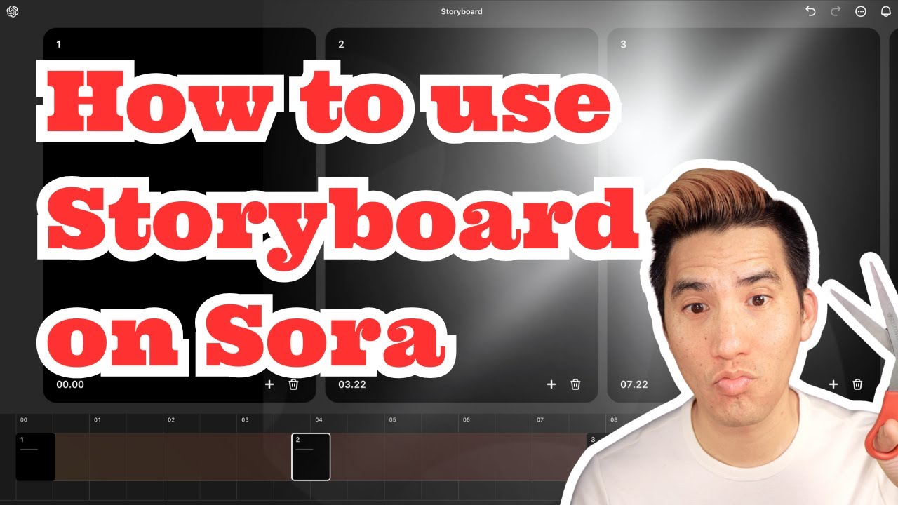 How to use Storyboard on Sora!