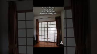 ประตูบานเลื่อนสลับ ลายไม้เมเปิ้ลพร้อมแปะลายลูกฟัก