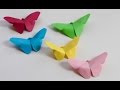Easy Craft How To Make Paper Butterflies