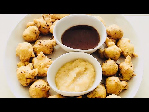 HOW TO MAKE SOFT AND EASY GARAMFLOUR BAJIA | GARAMFLOUR PAKORA | BAJIA | GARAMFLOUR BAJIA