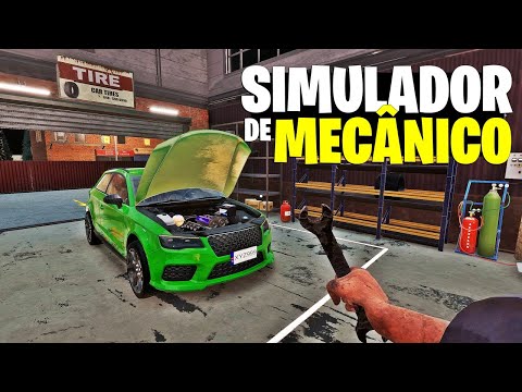 SAIU!! | VIREI GERENTE de OFICINA AUTOMOTIVA! NESSE NOVO SIMULADOR PROMISSOR!