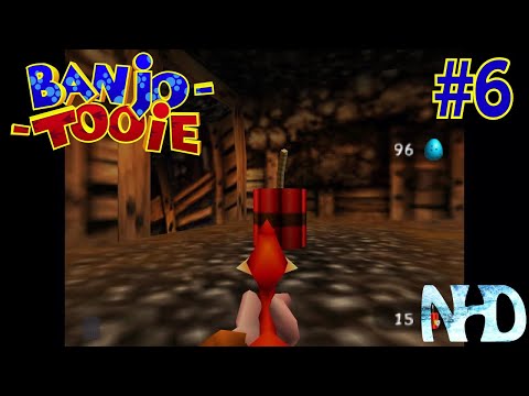 Let's Play Banjo Tooie (pt6) Waterlines and clearing the TNT (Glitter Gulch Mine)