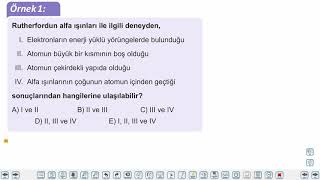 Eğitim Vadisi TYT Kimya 2.Föy Atomun Gelişimi 1 Konu Anlatım Videoları