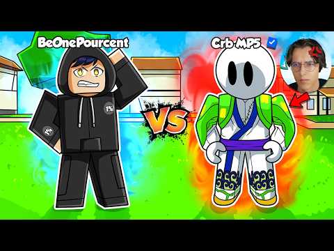 Beonepourcent VS CRB MP5 ! (Blox Fruits)
